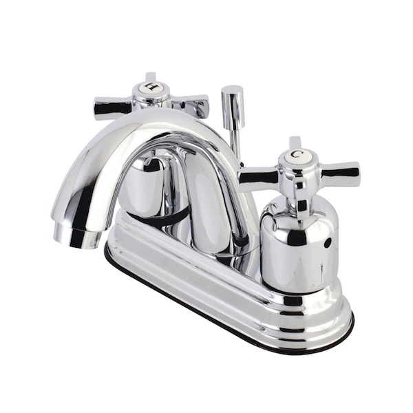 KB8611ZX 4" Centerset Bathroom Faucet, Polished Chrome